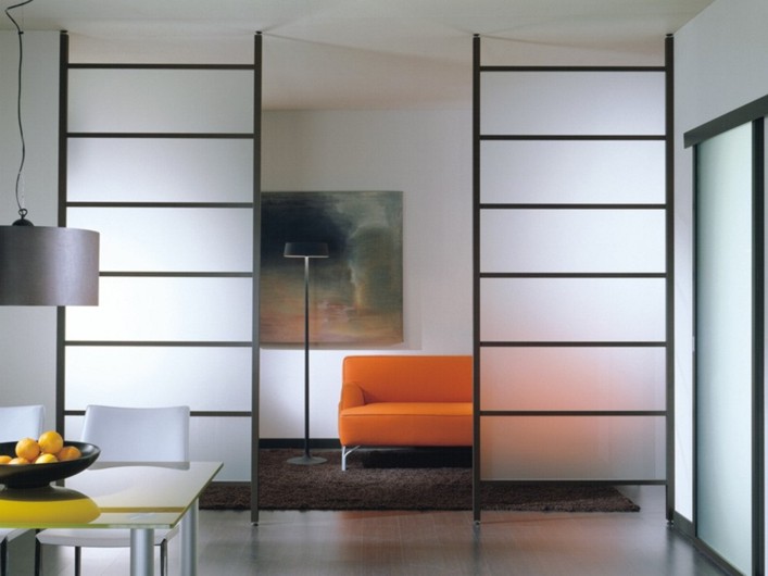 Interpareti pareti divisorie divisori attrezzati for Pareti divisorie in vetro per interni casa prezzi