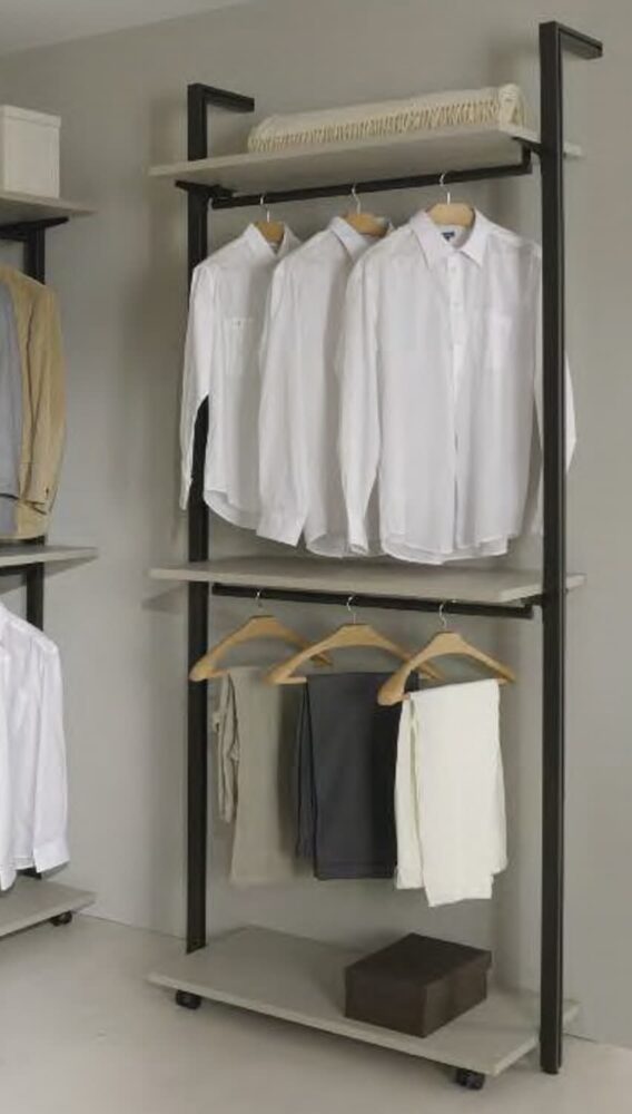 Walk-in closet solo composition 6 side